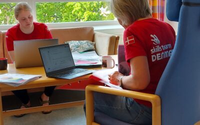 Kajas rejse mod Euro-Skills